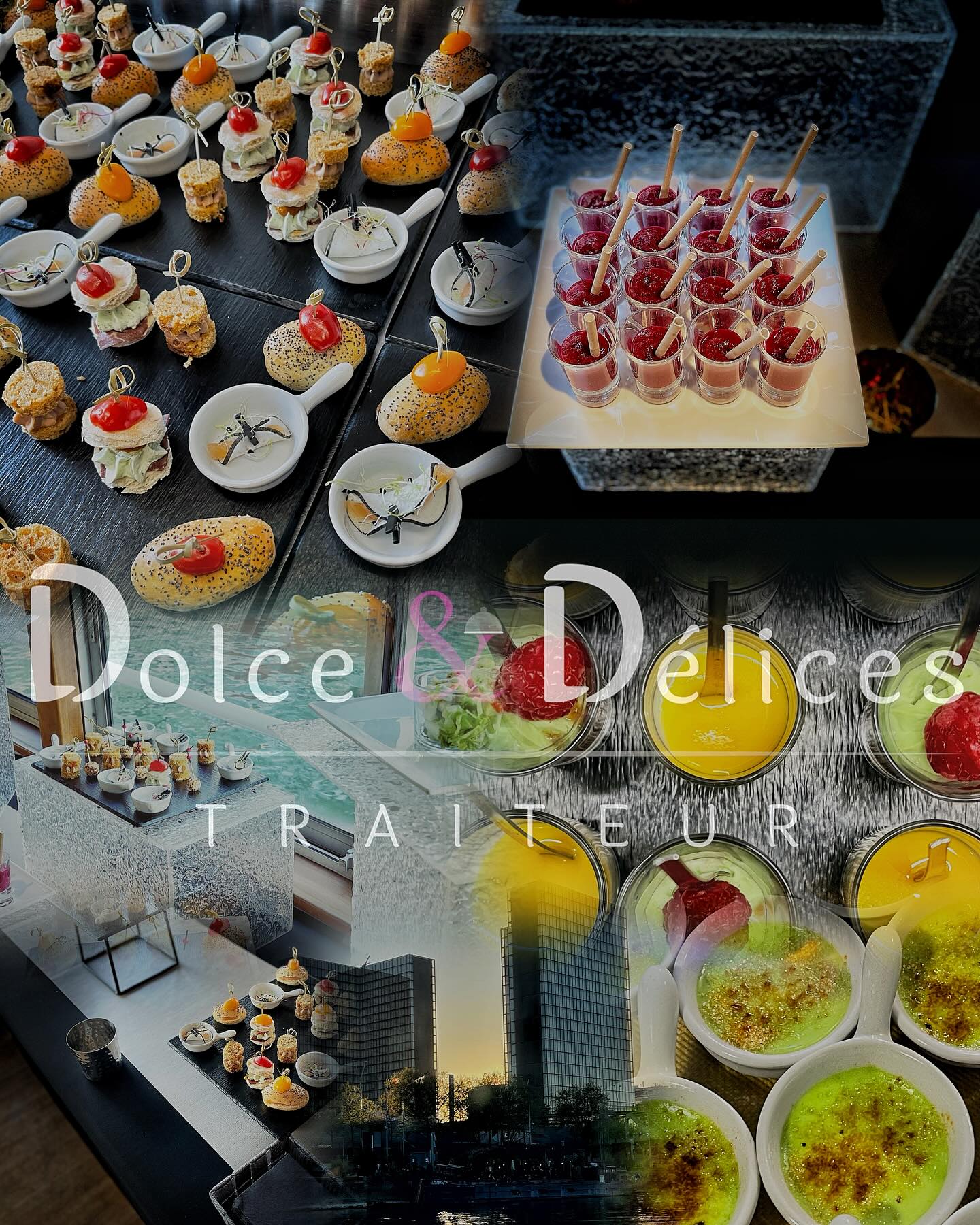 Bonne semaine à tous avec @dolceetdelices 

#Buffettraditionnel#FingerFood#Brunch#Menugastronomique#Traiteur#Restaurant#Restauration#FingerFood#Paris#Bateaumouche#Seine#TourEiffel#Dolce#Delice#Italie#Croisiere#Culinaire#Buffet#Entremets#peniche